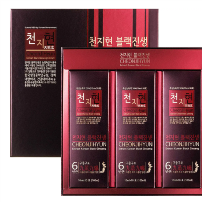 Tinh chất Hắc sâm cao cấp nguyên chất Cheon Ji Hyun (Hộp 30 gói x 10ml)